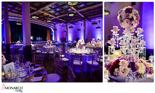 Purple-uplight-at-Prado-wedding-crystal-chandelier Purple-uplight-at-Prado-wedding-crystal-chandelier