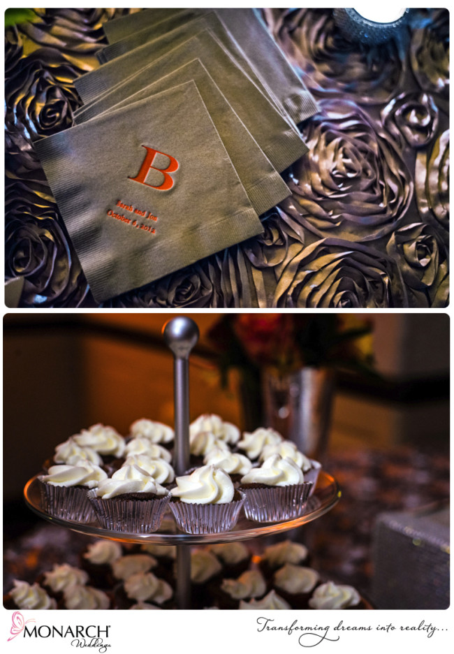 admiral-kidd-club-orange-gray-wedding-gray-rosette-linen-custom-cocktail-napkins admiral-kidd-club-orange-gray-wedding-gray-rosette-linen-custom-cocktail-napkins