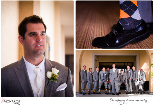 Orange-gray-wedding-admiral-kidd-groomsmen-argyle-socks Orange-gray-wedding-admiral-kidd-groomsmen-argyle-socks