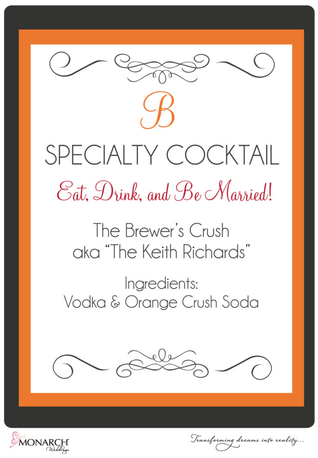 Orange-gray-red-wedding-specialty-cocktail-sign Orange-gray-red-wedding-specialty-cocktail-sign