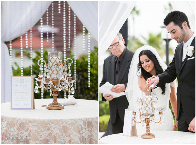 Lighting-of-Memorial-Candle-during-ceremony-hotel-del-coronado-wedding Lighting-of-Memorial-Candle-during-ceremony-hotel-del-coronado-wedding