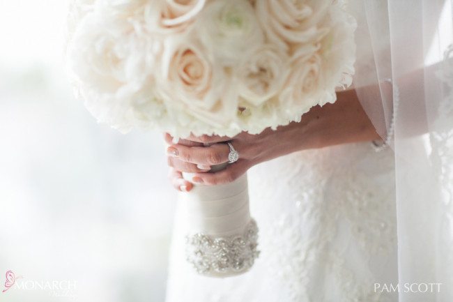 stunning-bridal-bouquet-with-crystal-band-wrap-hotel-del-coronado-wedding stunning-bridal-bouquet-with-crystal-band-wrap-hotel-del-coronado-wedding