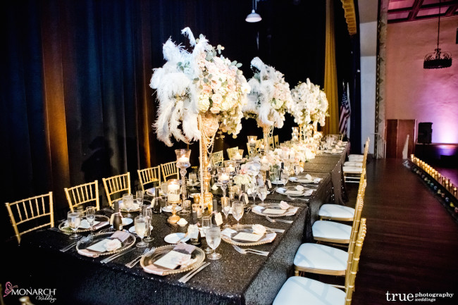 Gatsby-Prado-at-balboa-park-wedding-large-headtable-stage-black-sequin-linen Gatsby-Prado-at-balboa-park-wedding-large-headtable-stage-black-sequin-linen