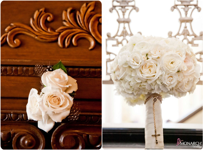Boutineere-and-bridal-white-bouquet-rosary Boutineere-and-bridal-white-bouquet-rosary