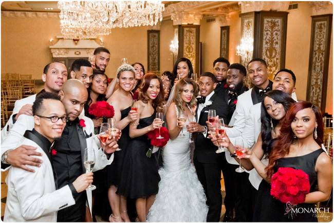 Bridal-party-celebrating-us-grant-hotel-wedding Bridal-party-celebrating-us-grant-hotel-wedding