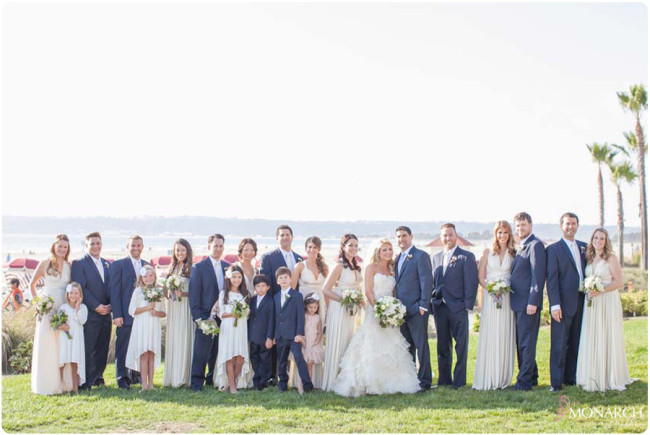 navy bridesmaids and navy groomsmen