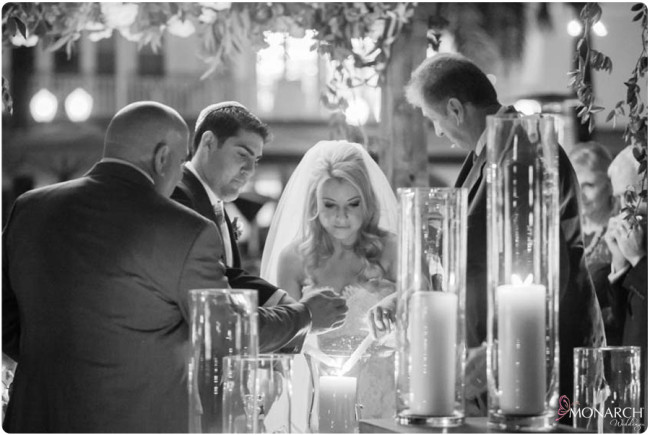 Unity-candle-under-chuppah-hotel-del-coronado Unity-candle-under-chuppah-hotel-del-coronado