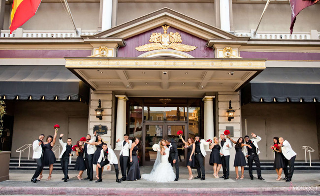 Us-Grant-Hotel-Wedding-Bridal-Party-black-and-red-wedding Us-Grant-Hotel-Wedding-Bridal-Party-black-and-red-wedding